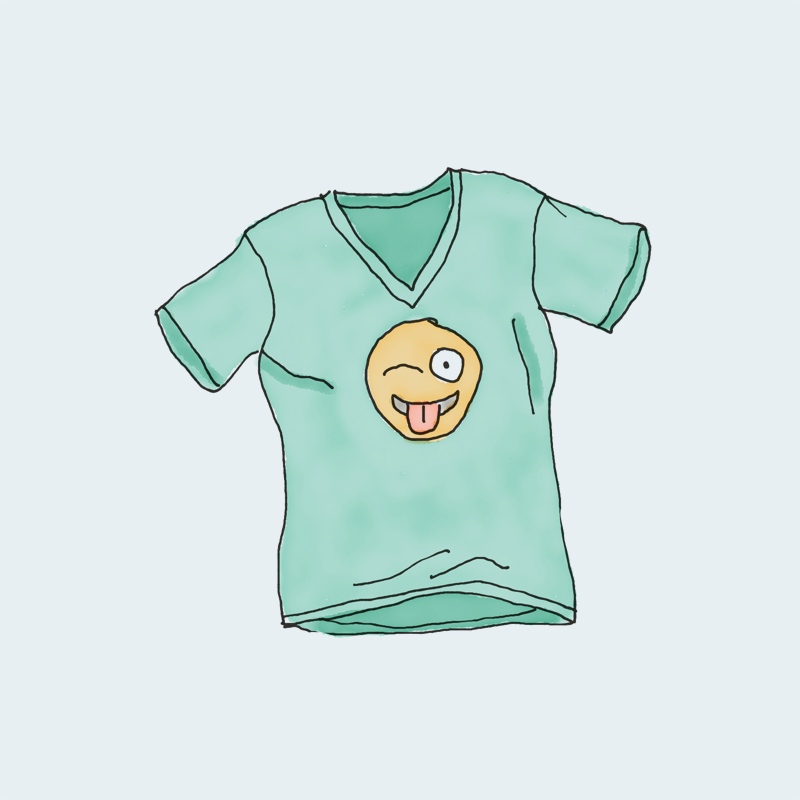 T-Shirt with Logo: imagen 1