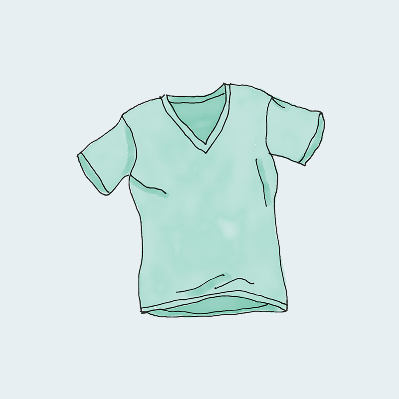 V-Neck T-Shirt: imagen 4